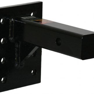 2 Inch Pintle Hitch Mount - 2 Position, 10 Inch Shank