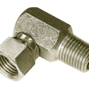 SAM Swivel Adapter 90 Ad Union (Male) 1/4 Inch NPTF/NPSM-Replaces Fisher #319K