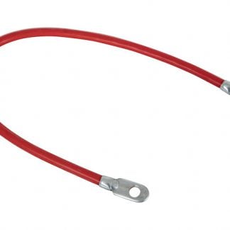 SAM 22 Inch Red Battery Cable similar to Western OEM: 22511