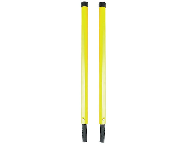1-5/16 x 24 Inch Fluorescent Yellow Oversized Bumper Marker Sight Rods