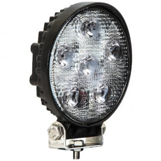 4.5 Inch Clear LED Flood Light with White Housing