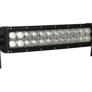 22.5 Inch 10,800 Lumen LED Clear Curved Combination Spot-Flood Light Bar