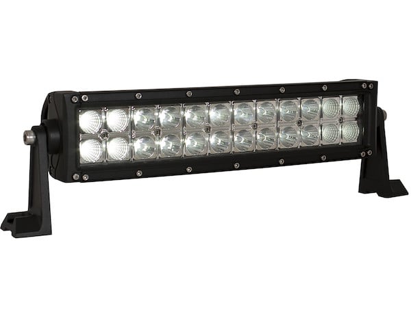 22.5 Inch 10,800 Lumen LED Clear Curved Combination Spot-Flood Light Bar