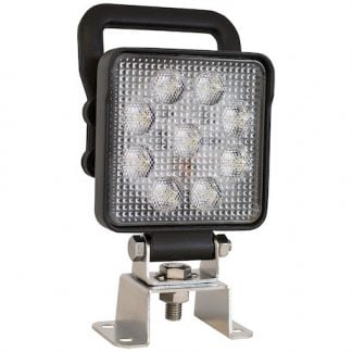 4 Inch Square LED Flood Light with Switch and Handle