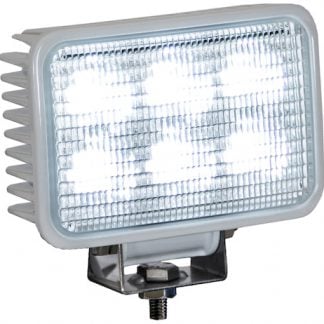 4 Inch by 6 Inch Rectangular LED Clear Flood Light