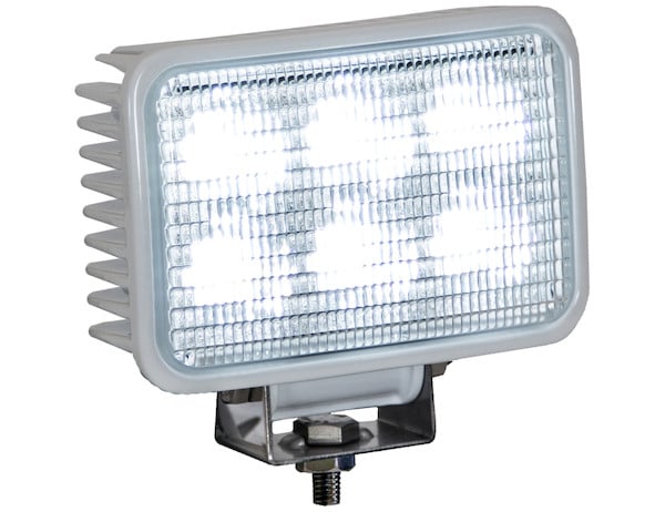 4 Inch by 6 Inch Rectangular LED Clear Flood Light