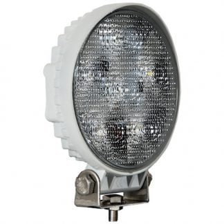 4.5 Inch Clear LED Flood Light with White Housing