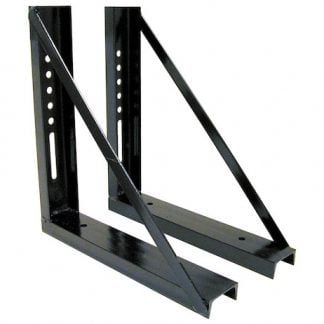 18x18 Inch Welded Black Structural Steel Mounting Brackets