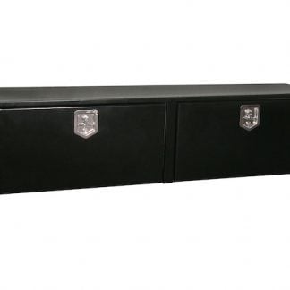 18x18x72 Inch Black Steel Underbody Truck Box