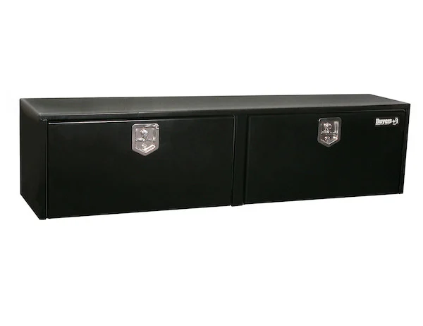 18x18x72 Inch Black Steel Underbody Truck Box