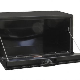 18x18x36 Inch Black Steel Underbody Truck Box With Aluminum Door