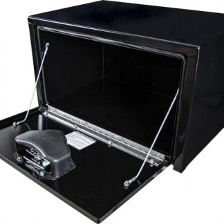 14x16x24 Inch Black Steel Underbody Truck Box