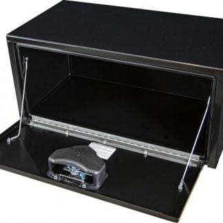 14x16x30 Inch Black Steel Underbody Truck Box