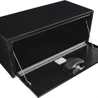 14x16x36 Inch Black Steel Underbody Truck Box