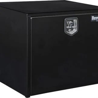 24x24x30 Inch Black Steel Underbody Truck Box