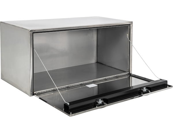 24x24x60 Stainless Steel Truck Box With Polished Stainless Steel Door