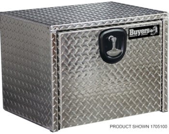 18x18x72 Inch Diamond Tread Aluminum Underbody Truck Box