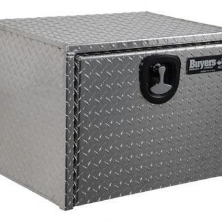 24x24x24 Inch Diamond Tread Aluminum Underbody Truck Box