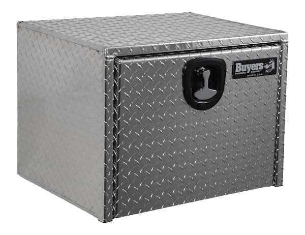 24x24x24 Inch Diamond Tread Aluminum Underbody Truck Box