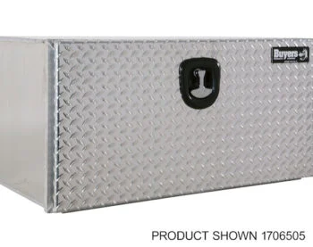 18x24x60 Pro Series Smooth Aluminum Underbody Truck Box with Diamond Tread Door