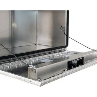 18x24x60 Pro Series Smooth Aluminum Underbody Truck Box with Diamond Tread Door