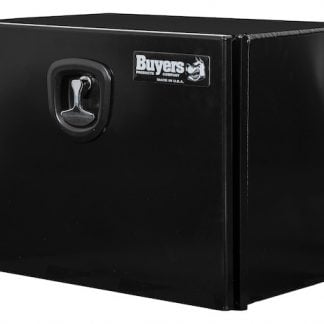 18x18x24 Inch Black Pro Series Smooth Aluminum Underbody Truck Box