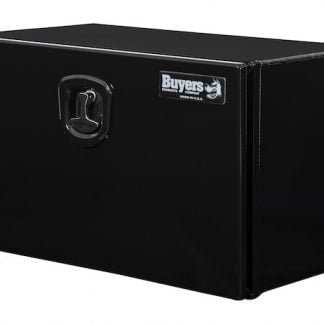 18x18x30 Inch Black Pro Series Smooth Aluminum Underbody Truck Box