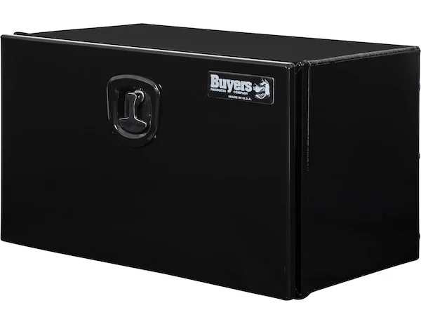 18x18x30 Inch Black Pro Series Smooth Aluminum Underbody Truck Box