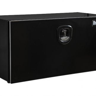 18x24x60 Inch Black Pro Series Smooth Aluminum Underbody Truck Box