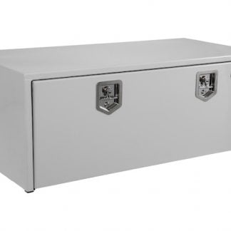 18x24x48 Inch White Steel Underbody Truck Box