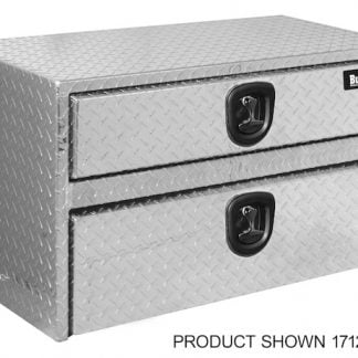 20x18x48 Inch Diamond Tread Aluminum Underbody Truck Box With Drawer