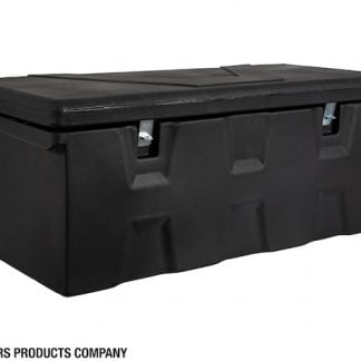 23Hx25Dx77W Inch Black Poly Multipurpose Chest