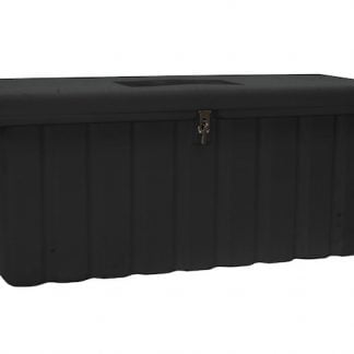 22.5x19.5/18.75x51/47 Inch Black Poly Multipurpose Chest