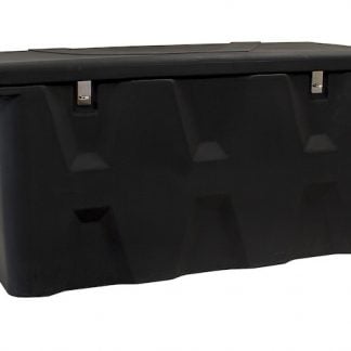 26x23/21x51/47.25 Inch Black Poly Multipurpose Chest