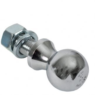 2 Inch Bulk Chrome Hitch Balls With 1 Inch Shank Diameter x 2-1/8 Long