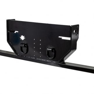 Hitch Plate with Pintle Mount for Ford F-350 - F-550 Cab & Chassis (1999+) - Bottom Channel