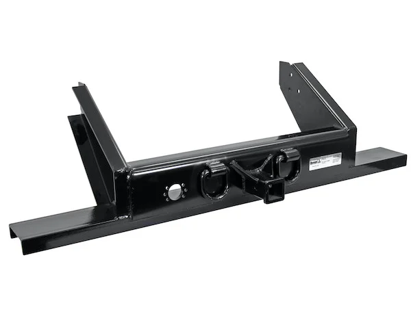 Flatbed/Flatbed Dump Hitch Plate Bumper With 2 Inch Receiver