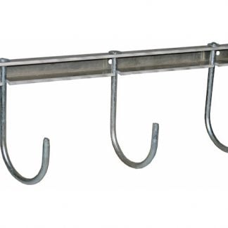 Double J-Hook Hanger With Steel Mounting Angle