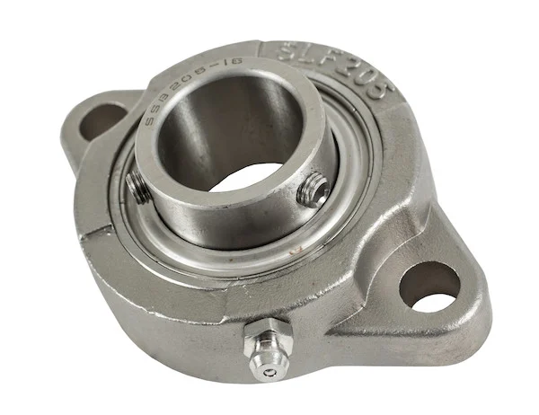 Replacement 2-Hole 1 Inch Flanged Stainless Steel Auger Bearing for SaltDogg SHPE Series Spreaders
