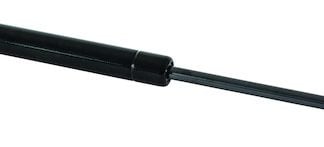 100 Pound Gas Spring with 10mm Ball Socket - 12 Inch Extended/8 Inch Compressed