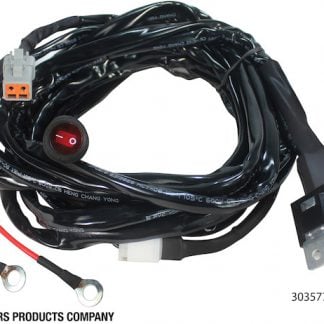 Wire Harness with Switch for 1492160, 1492170, and 1492180 Series Light Bars - DT Connection