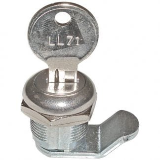 Replacement Lock Cylinder with Key for Heavy-Duty and Junior Latches