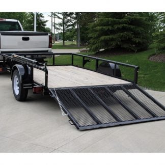 EZ Gate Tailgate Assist for Open Landscape Trailers