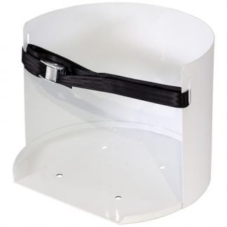 White Steel 5 Gallon Water Cooler Mount