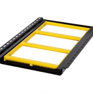 Yellow 3-Rung Retractable Truck Step