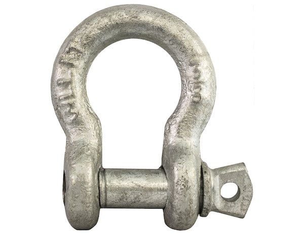 3/8 Inch Galvanized Anchor Shackle