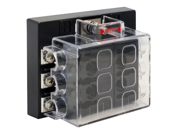 6-Way Fuse Box with Cover