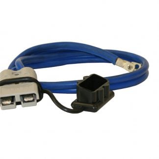 Replacement 7.5 Foot Battery-Side Booster Cables with Black Quick Connect