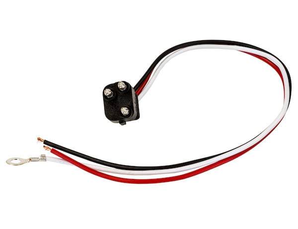 DOT Light Plug 3-Wire AMP-Style Plug With 3-Pin Right Angle PL-3 Male Plug
