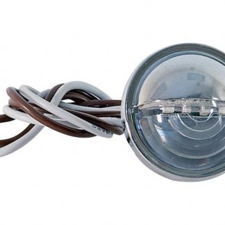 1.5 Inch Clear Round License/Utility Light With 4 LED